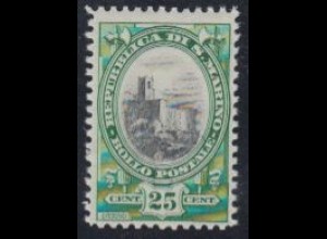 San Marino Mi.Nr. 149 Freim. Nationale Symbole, Rocca-Kastell (25)