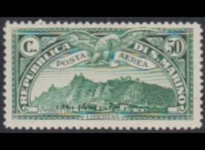 San Marino Mi.Nr. 165 Flugpostmarke Monte Titano (50)