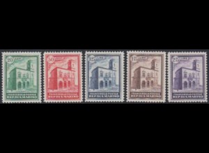 San Marino Mi.Nr. 175-79 Einweihung des neuen Postgebäudes (5 Werte)