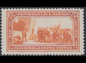 San Marino Mi.Nr. 190 50.Todestag Giuseppe Garibaldi, Abschied v.Getreuen (2.75)
