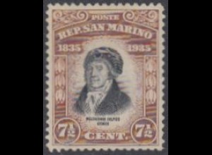 San Marino Mi.Nr. 216 100.Todestag Melchiorre Delfico (7 1/2)
