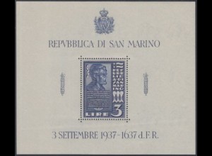 San Marino Mi.Nr. Block 2 Enthüllung der Büste Abraham Lincolns