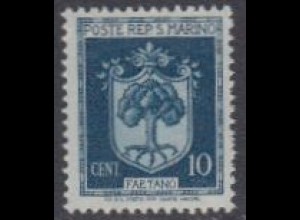 San Marino Mi.Nr. 318 Freim. Wappen Faetano (10)