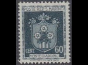 San Marino Mi.Nr. 321 Freim. Wappen Montogiardino (60)