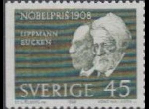 Schweden Mi.Nr. 627Dl Nobelpreis Lippmann Eucken (45)