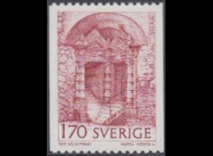 Schweden Mi.Nr. 1015 Europa 78, Baudenkmäler, Portal Schloss von Örebro (1,70)