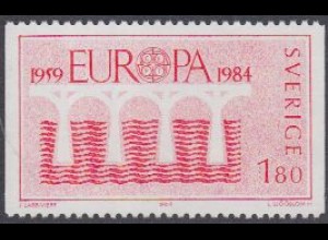 Schweden Mi.Nr. 1270 Europa 84, Brücke (1,80)