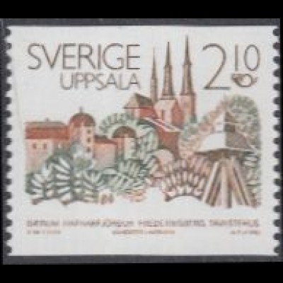 Schweden Mi.Nr. 1395 NORDEN, Partnerstädte, Uppsala (2,10)
