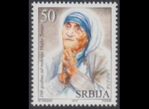 Serbien Mi.Nr. 362 100.Geb. Mutter Teresa (50)