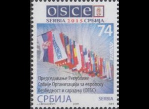 Serbien Mi.Nr. 628 Vorsitz Serbiens in OSZE (74)