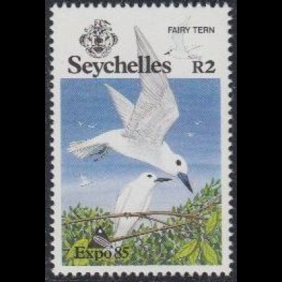 Seychellen Mi.Nr. 580 Sonderausstellung EXPO '85, Seeschwalbe (2)