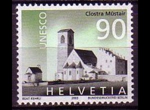 Schweiz Mi.Nr. 1850 Welterbe, Kloster St. Johann Müstair (90)