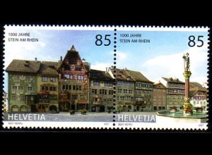 Schweiz Mi.Nr. W Zd 67 1000 Jahre Stein am Rhein, Rathaus, Zusammendruck s. Bild
