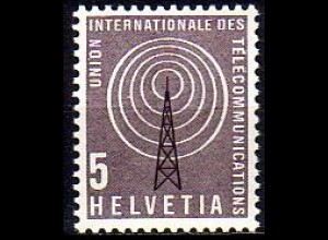 Schweiz ITU Mi.Nr. 1 Sendeturm und Antennen (5)