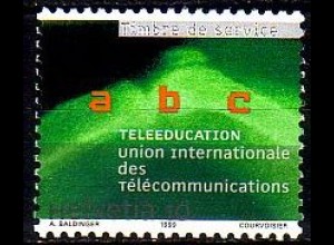 Schweiz ITU Mi.Nr. 16 Telelernen und Telemedizin, Monitorbild (10)