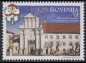 Slowenien Mi.Nr. 959 Mittelalt.Klöster, Minoritenkloster St.Peter u.Paul (1,33)