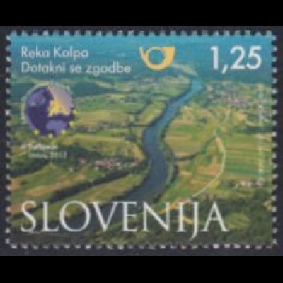 Slowenien Mi.Nr. 999 Tourismus, Fluss Kolpa, Kolpa-Tal (1,25)