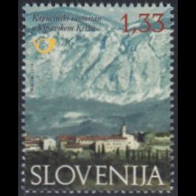 Slowenien Mi.Nr. 1000 Mittelalt.Klöster, Kapuzinerkloster Vipavski Kriz (1,33)