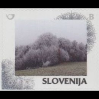 Slowenien Mi.Nr. 1123 Meine Marke, Jahreszeiten, Winter, Büsche, skl. (B)