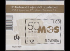 Slowenien MiNr. Block 98 Handwerks- u.Unternehmermesse MOS