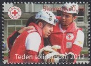Slowenien Zwangszuschlagsm.Mi.Nr. 68 Rotes Kreuz, Rotkreuzhelfer (0,15)