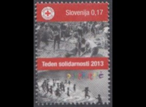 Slowenien Zwangszuschlagsm.Mi.Nr. 71 Rotes Kreuz, Woche der Solidarität (0,17)