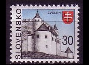 Slowakei Mi.Nr. 179 Freim. Städte, Zvolen (30 Sk)