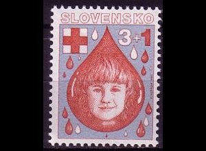 Slowakei Mi.Nr. 182 Rotes Kreuz (2 Sk + 1 Sk)