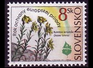 Slowakei Mi.Nr. 219 Europ. Naturschutzjahr, Lotwurz (8)