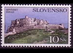 Slowakei Mi.Nr. 233 Schöne Heimat, Zipser Burg (10)