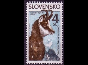 Slowakei Mi.Nr. 259 Naturschutz, Gemse (4)