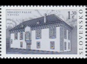Slowakei Mi.Nr. 742 Schönheiten d.Heimat, Sobášny-Palast (1,30)