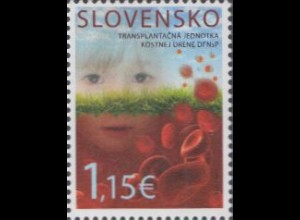 Slowakei Mi.Nr. 759 Knochenmarktransplantationen im Kinderkrankenhaus (1,15)
