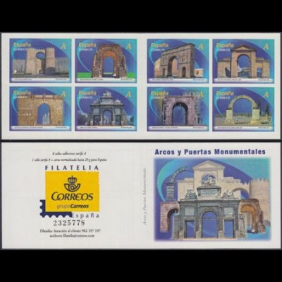 Spanien Mi.Nr. MH 0-69 Baudenkmäler, Stadttore und Triumphbögen (mit 1x4745-52)