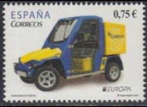 Spanien Mi.Nr. 4781 Europa 13, Postfahrzeuge, Elektro-Kleinwagen (0,75)