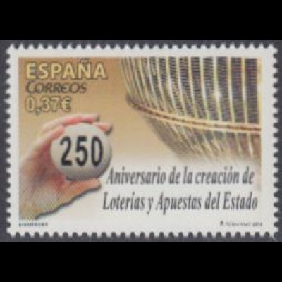 Spanien Mi.Nr. 4820 250Jahre Spanische Staatslotterie, Lottokugel (0,37)
