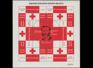 Spanien Mi.Nr. Klbg.4827 150Jahre Rotes Kreuz