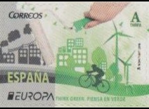 Spanien Mi.Nr. 5067 Europa 16, Umweltbewusst leben, Von Grau zu Grün (A)