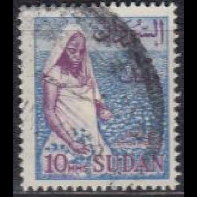 Sudan Mi.Nr. 180x Freim. Baumwollpflückerin (10)