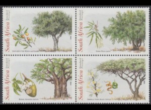 Südafrika Mi.Nr. Zdr.1155-58 Woche des Baums (Viererblock)