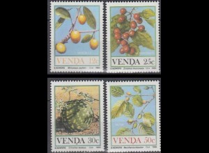 Südafrika - Venda Mi.Nr. 112-15 Früchte (4 Werte)