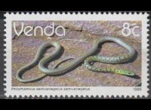 Südafrika - Venda Mi.Nr. 127x Freim. Reptilien, Buschschlange (8)