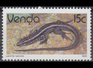Südafrika - Venda Mi.Nr. 130x Freim. Reptilien, Eidechse (15)
