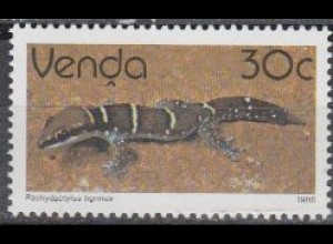 Südafrika - Venda Mi.Nr. 133y Freim. Reptilien, Gecko (30)