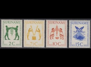 Surinam Mi.Nr. 354-57 Karibische Gesellschaft für Tourismus (4 Werte)
