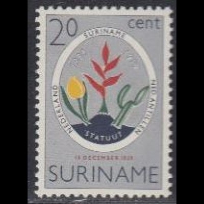 Surinam Mi.Nr. 370 5Jahre Verfassung (20)