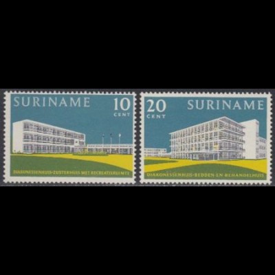 Surinam Mi.Nr. 425-26 Diakonissenarbeit (2 Werte)