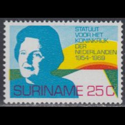 Surinam Mi.Nr. 569 Statut für Königreich der Niederlande, Königin Juliana (25)