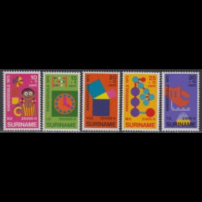 Surinam Mi.Nr. 638-42 Voor het Kind (5 Werte)