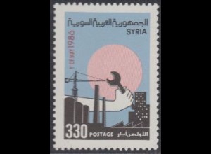 Syrien Mi.Nr. 1645 Tag der Arbeit, Industrieanlagen (330)